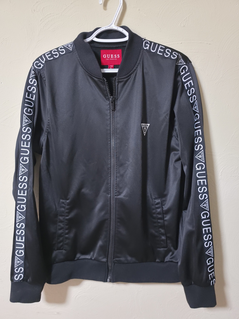 Guess Black Bomber Jacket